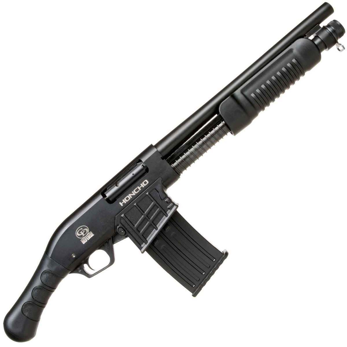 Charles Daly Honcho Tactical Pump-Action Mag-Fed With Spring Assist Bird's Head Grip Pump Action Firearm - 14in Charles Daly Honcho Tactical Pump-Action Mag-Fed With Spring Assist Bird's Head Grip Pump Action Firearm - 14in