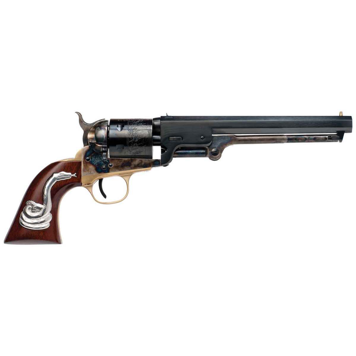 Cimarron Firearms Man With No Name 38 Special 7.5in Blued Revolver - 6 Rounds Cimarron Firearms Man With No Name 38 Special 7.5in Blued Revolver - 6 Rounds