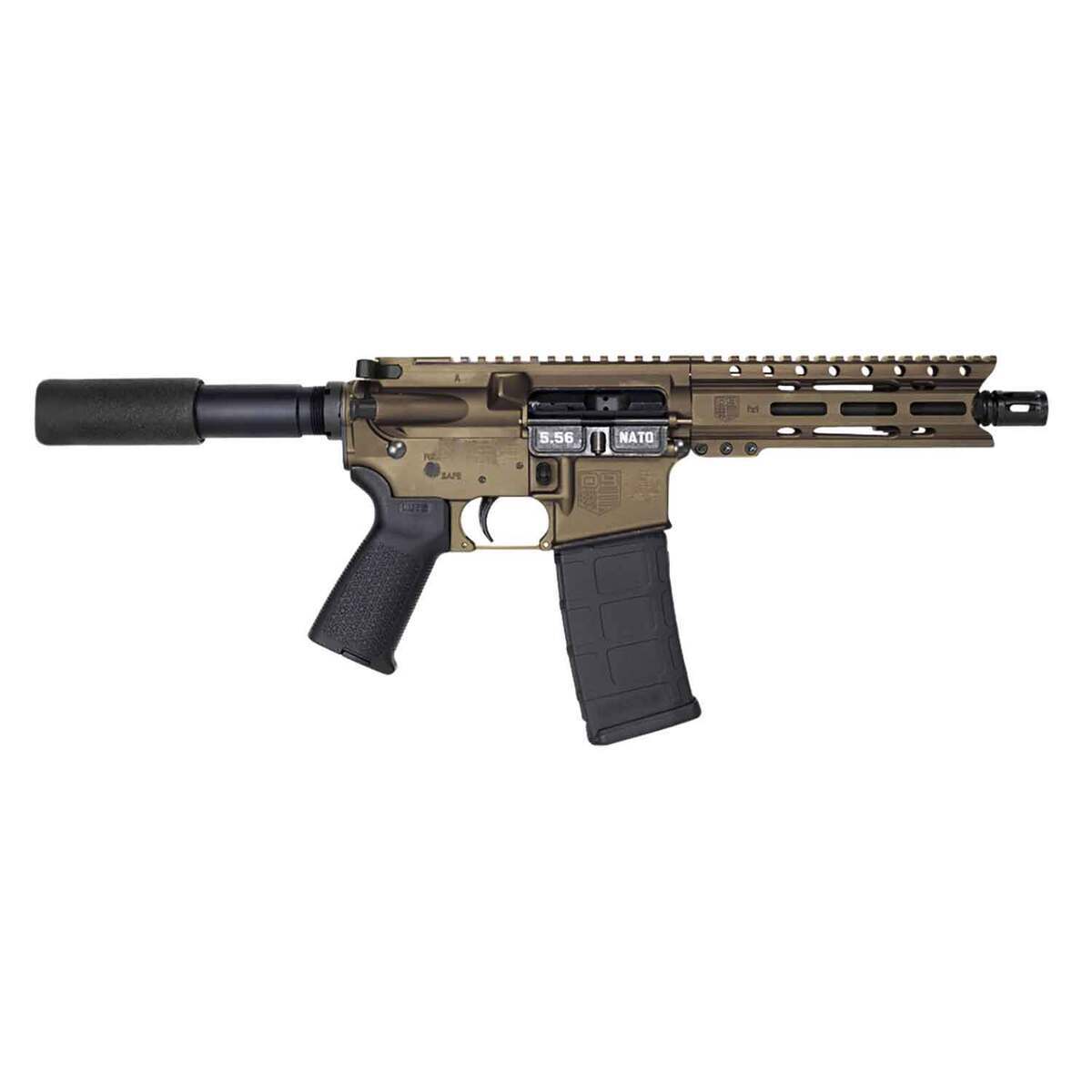 Diamondback Firearms DB15 5.56mm NATO 7in Midnight Bronze Modern Sporting Pistol - 30+1 Rounds Diamondback Firearms DB15 5.56mm NATO 7in Midnight Bronze Modern Sporting Pistol - 30+1 Rounds