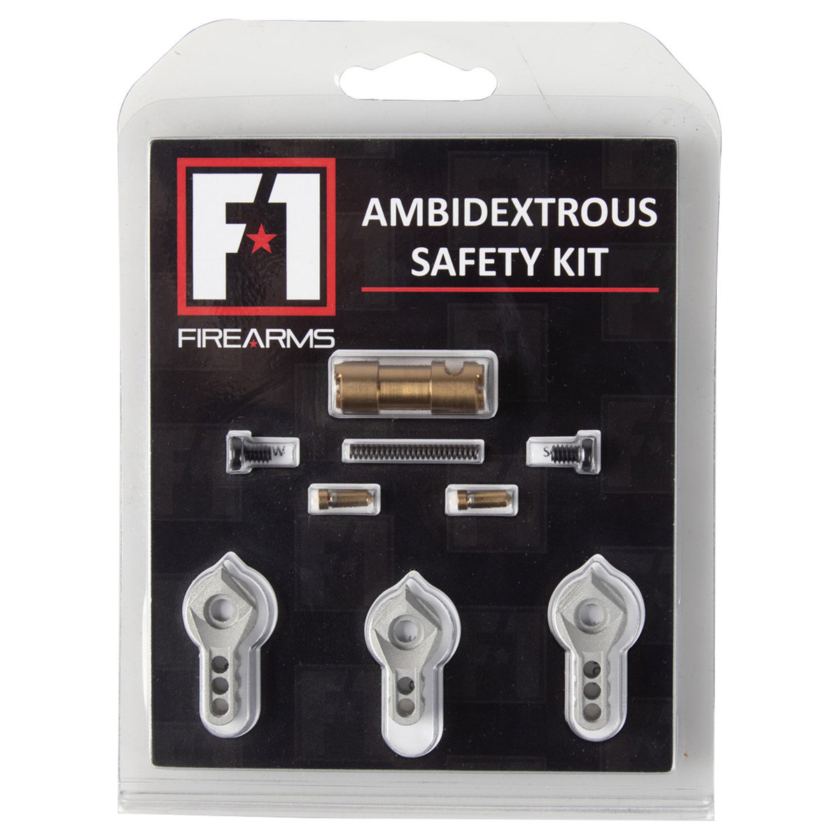F1 Firearms Silver Safety Selector Kit F1 Firearms Silver Safety Selector Kit