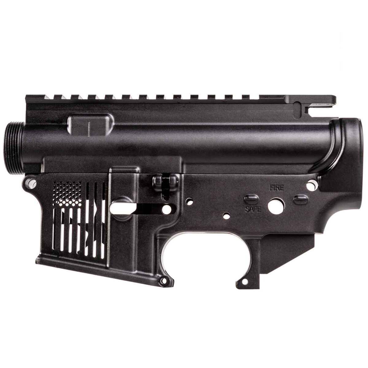 F1 Firearms Skeletonized FDR-15 Black Flag Rifle Receiver Set F1 Firearms Skeletonized FDR-15 Black Flag Rifle Receiver Set