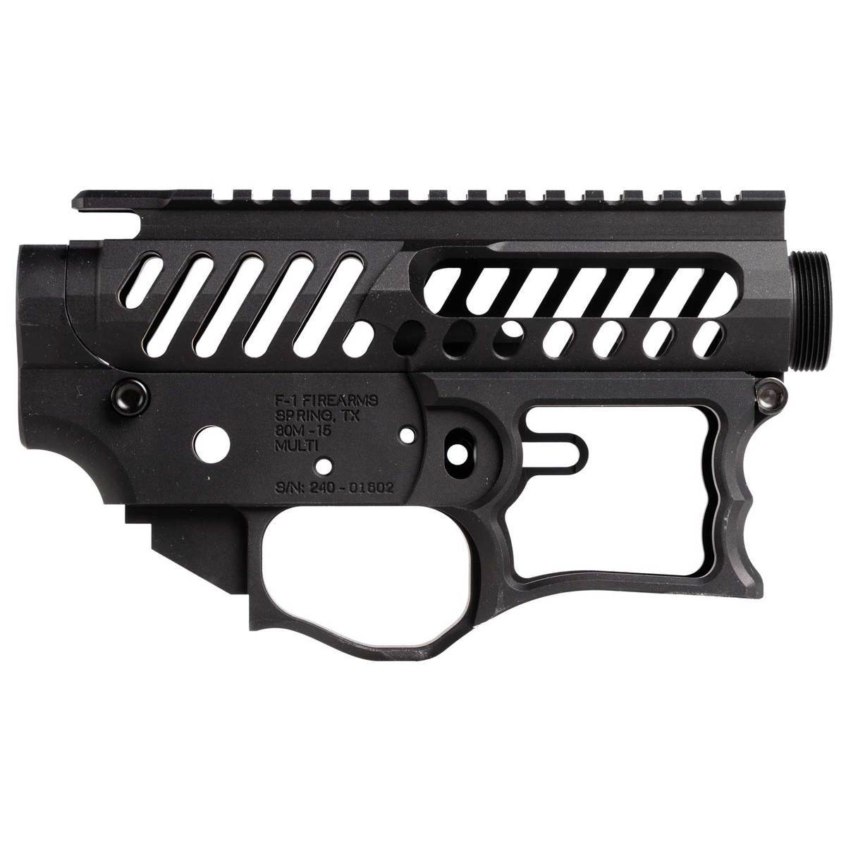 F1 Firearms UDR-15 3G Style 1 Universal Black Upper/Lower Rifle Receiver Set F1 Firearms UDR-15 3G Style 1 Universal Black Upper/Lower Rifle Receiver Set