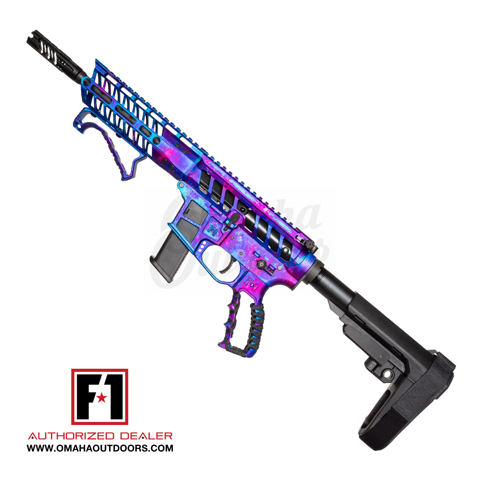f1f-udp-9-p-p7m-8-mermaid-m F1 Firearms UDP-9 Skeletonized Mermaid AR-9 Pistol 17 RD 9mm 8.3"