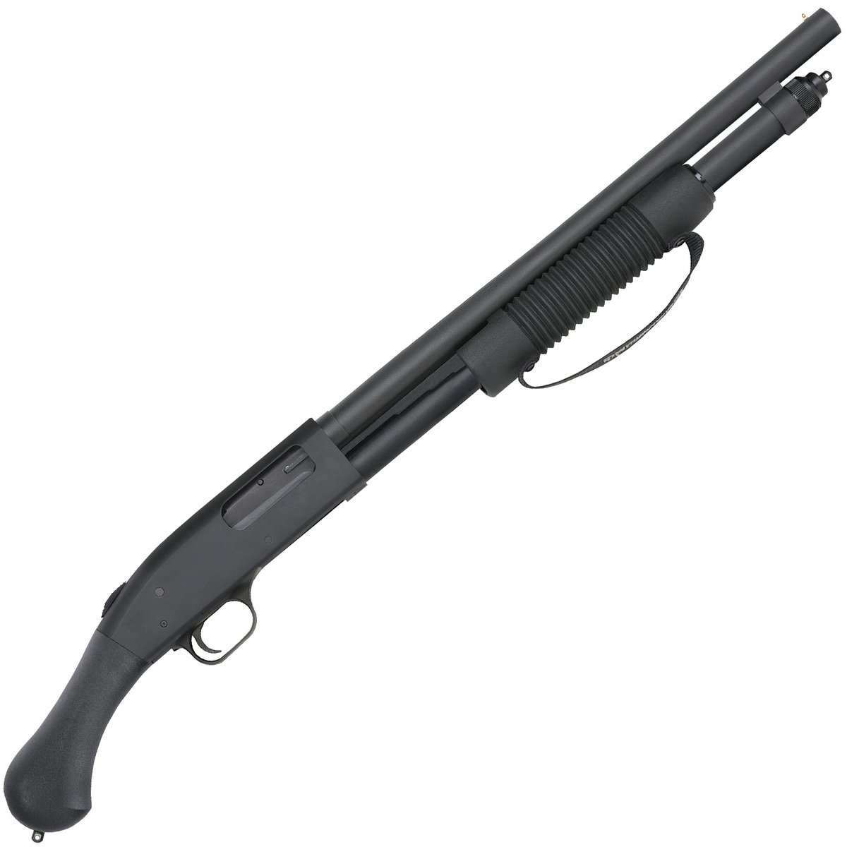 Mossberg 590 Shockwave 7-Shot 12 Gauge 3in Black Pump Firearm - 18.5in Mossberg 590 Shockwave 7-Shot 12 Gauge 3in Black Pump Firearm - 18.5in