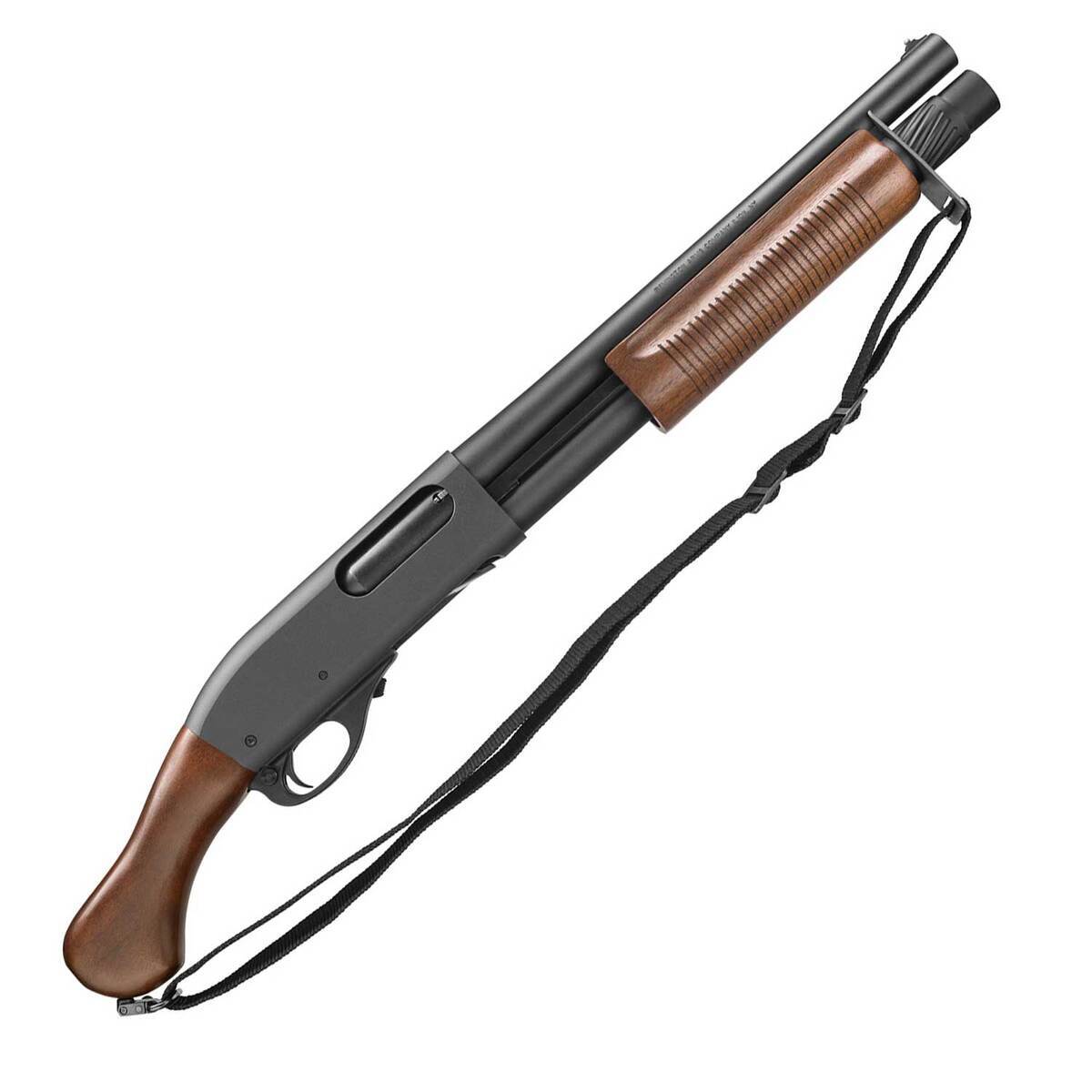 Remington Tac-14 Hardwood Matte Blue 12 Gauge 3in Pump Action Firearm Remington Tac-14 Hardwood Matte Blue 12 Gauge 3in Pump Action Firearm