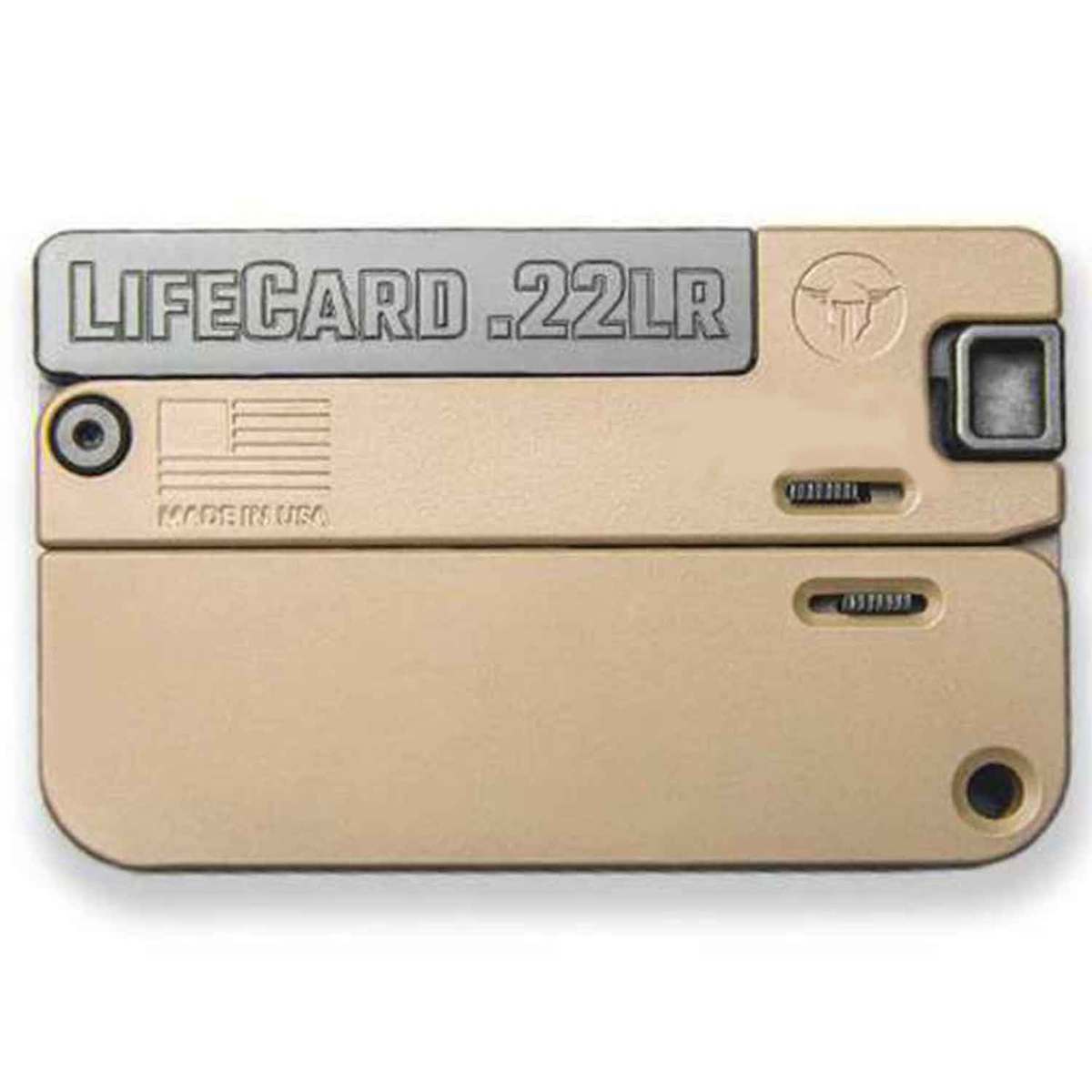 Trailblazer LifeCard 22 Long Rifle Flat Dark Earth Pistol - 1 Round Trailblazer LifeCard 22 Long Rifle Flat Dark Earth Pistol - 1 Round