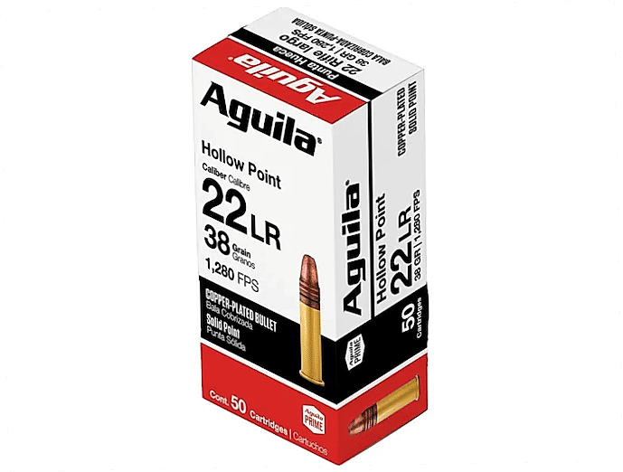 190579.png Aguila Super Extra High Velocity 22LR Ammo 38 Grain Plate...
