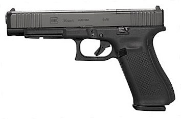 Glock 34 MOS Gen5 9mm 17rd 5.31″ Pistol PA343S103MOS - 9mm