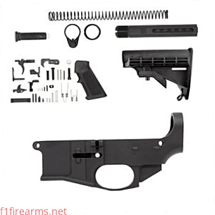 Premium Fire/Safe Marked Billet 80% Lower Assembly