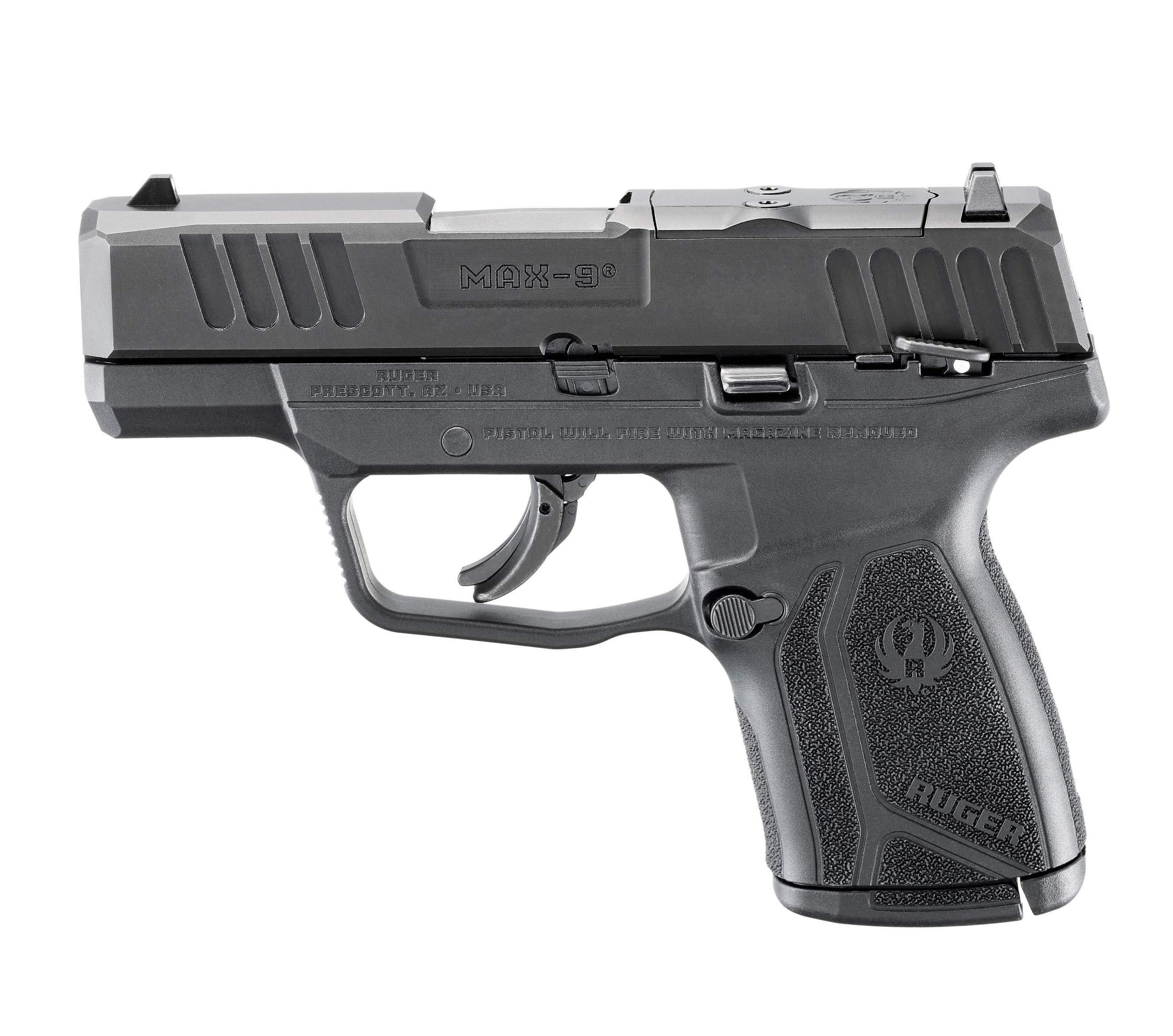 Ruger-MAX-9-3519-736676035199.png Ruger MAX-9 9mm 3.2" Barrel 10-Rounds Shield Footprint - 9mm