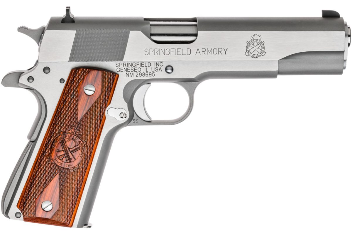 Springfield 1911-A1 Mil-Spec 45ACP Stainless Steel - Firearms - F1 Firearms