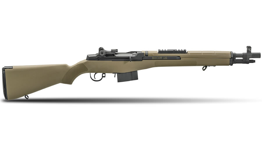 Springfield M1A Socom 16 308 with FDE Composite Stock - Firearms - F1 Firearms