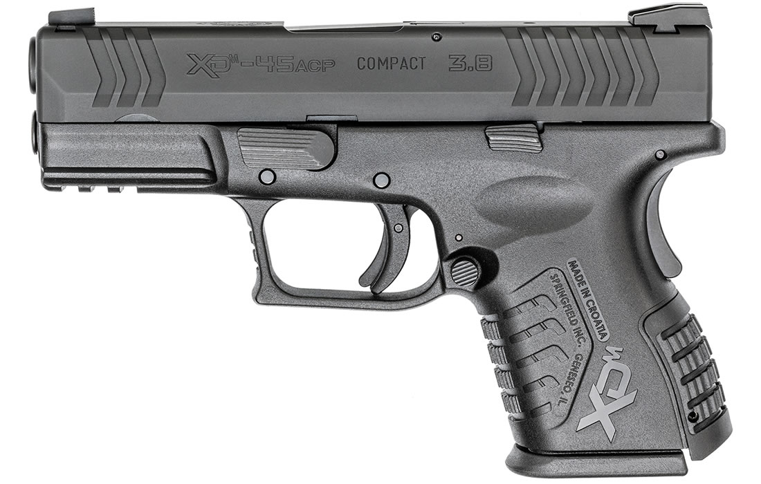 Springfield XDM 45ACP 3.8 Compact Black Compliant Essentials Model - Firearms - F1 Firearms