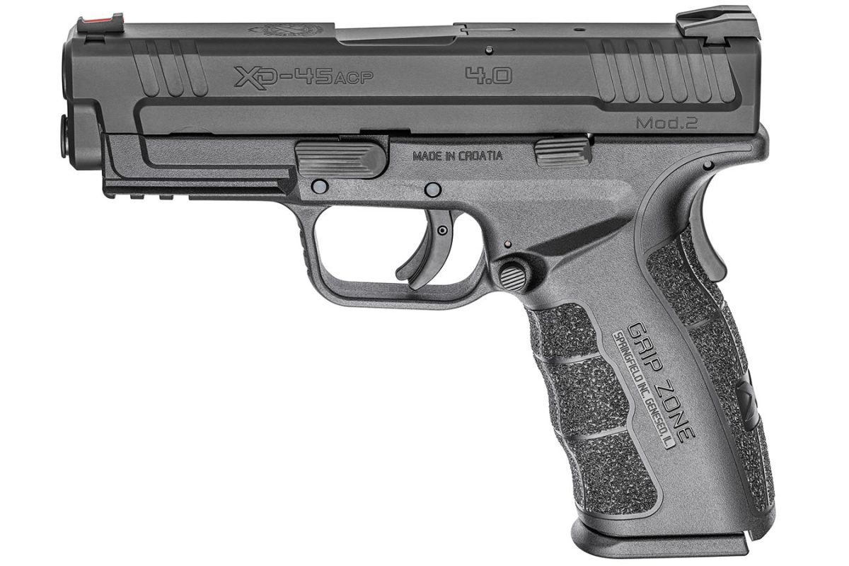Springfield XD Mod.2 45ACP 4.0 Service Model Black Holiday Package with GripZone - Firearms - F1 Firearms