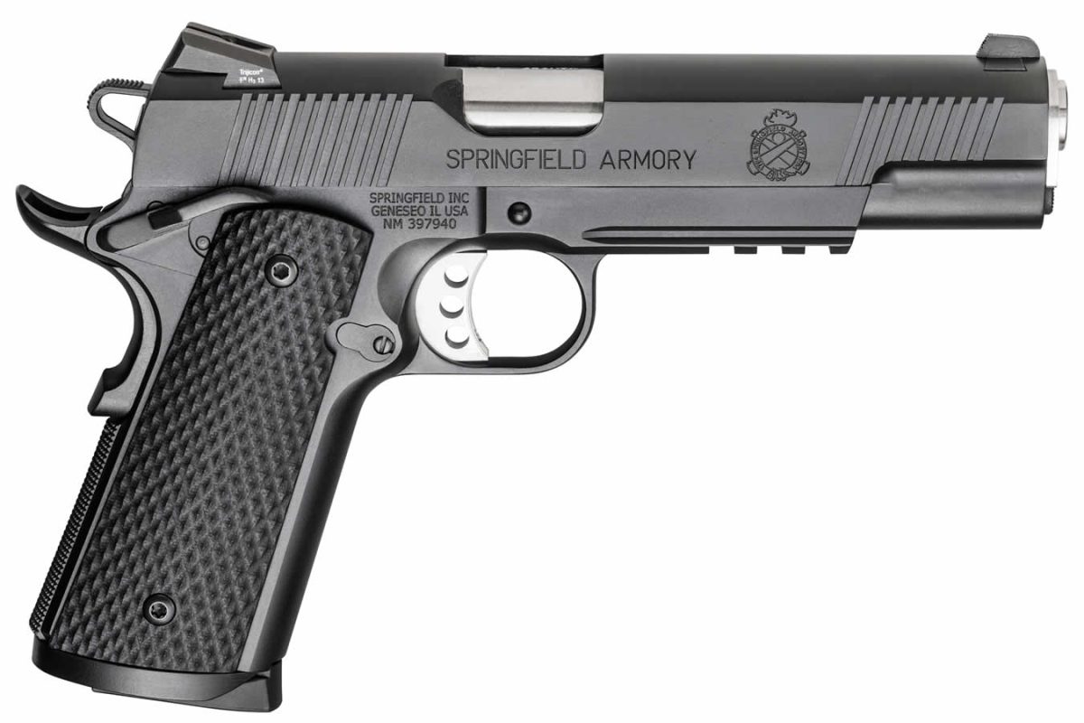 Springfield 1911 Loaded LB Operator 45 ACP with Range Bag and 2 Magazines - Firearms - F1 Firearms