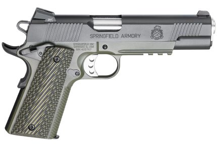 Springfield 1911 TRP Operator 45 ACP Black Armory Kote with Full-Length Integral Rail (CA Co - Firearms - F1 Firearms