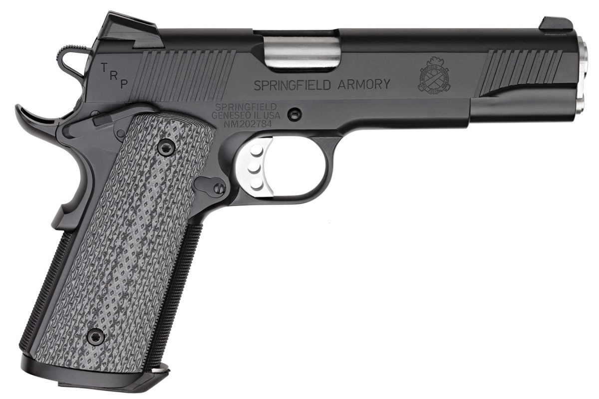 Springfield 1911 TRP 45 ACP Full-Size Pistol with Black Armory Kote Finish - Pistols - F1 Firearms