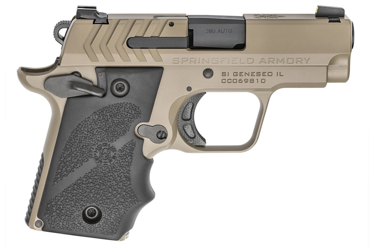 Springfield 911 .380 ACP Desert Flat Dark Earth Carry Conceal Pistol - Pistols - F1 Firearms