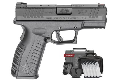 Springfield XDS Mod.2 9mm Instant Gear Up Package with Front Night Sight, 5 Mags, Range Bag, Holster and Mag Pouch - Firearms - F1 Firearms