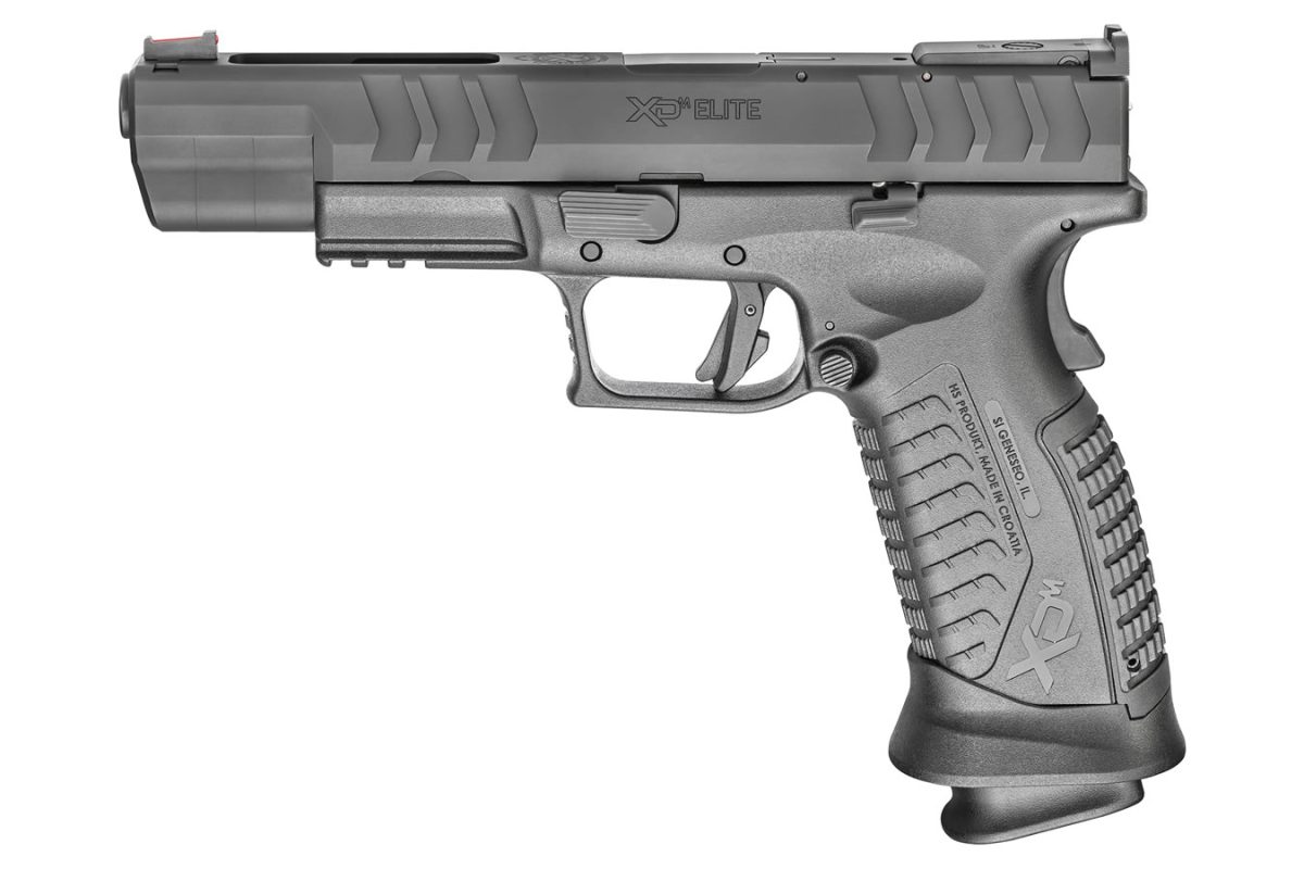 Springfield XDM Elite Precision 5.25 9mm Full-Size Black Pistol with Fiber Optic Front Sight - Pistols - F1 Firearms