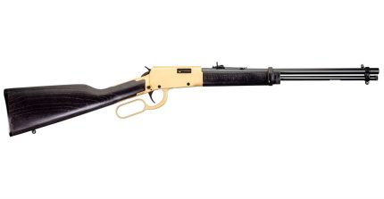 Rossi R92 44 Mag Lever-Action Carbine with Polished Black Finish and Brazilian Hardwood Stock - Rifles - F1 Firearms