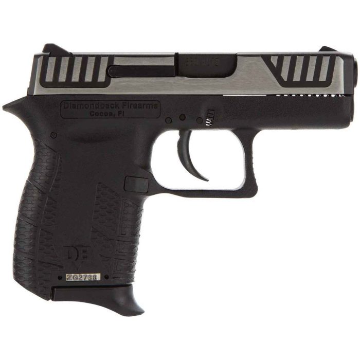 Diamondback DB380 380 Auto (ACP) 2.8in Black & Brushed Stainless Pistol - 6+1 Rounds