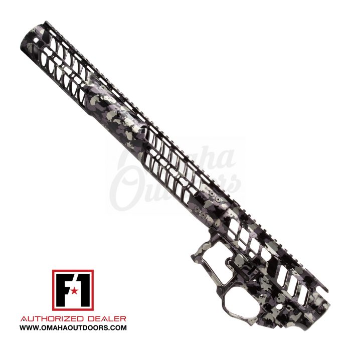 F1 Firearms BDR-15 3G Chassis Carbon Camo Receiver Set AR-15 ...