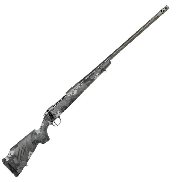 Fierce CT Edge Phantom Camo Fiber Stock Gray Cerakote Bolt Action Rifle - 300 PRC - 24in