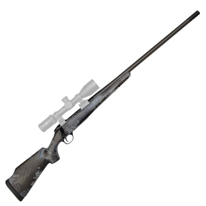 Fierce Firearms Carbon Rage Tungsten Gray Cerakote Bolt Action Rifle - 6.5 PRC - 22in