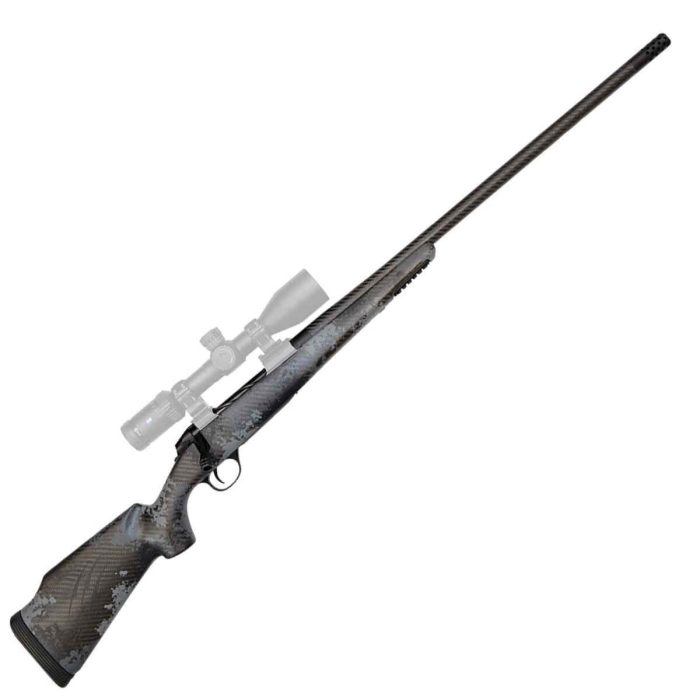 Fierce Firearms Carbon Rage Tungsten Gray Cerakote Bolt Action Rifle - 6.5 PRC - 24in