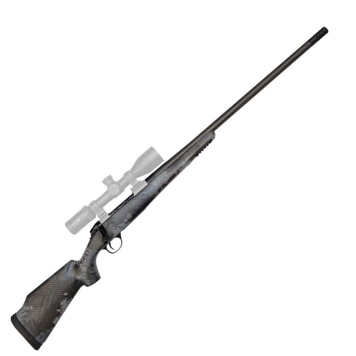 Fierce Firearms CT Rage Black Cerakote Bolt Action Rifle - 6.5 PRC - 24in