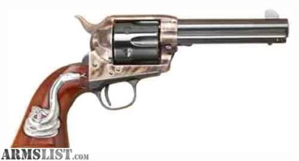 Cimarron Firearms Man With No Name 45 (Long) Colt 4.75in Blu