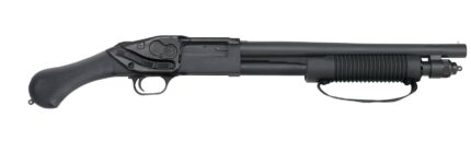 Mossberg 590 Shockwave Laser 20 Gauge 3in Saddle Black Pump