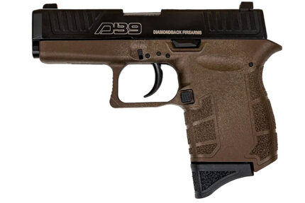 Diamondback DB9FS 9mm Luger 4.75in Black Pistol - 15+1 Round