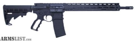 F1 Firearms UDP-9 Skeletonized Mermaid AR-9 Rifle 17 RD 9mm
