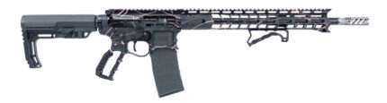F1 Firearms Bdrx-15 .223 Wylde, 16" Barrel, Black/ Red Splas F1 Firearms Bdrx-15 .223 Wylde, 16" Barrel, Black/ Red Splas