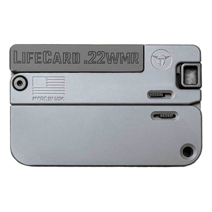 Trailblazer Firearms LifeCard 22 WMR (22 Mag) 2.5in Gray Pistol - 1 Round