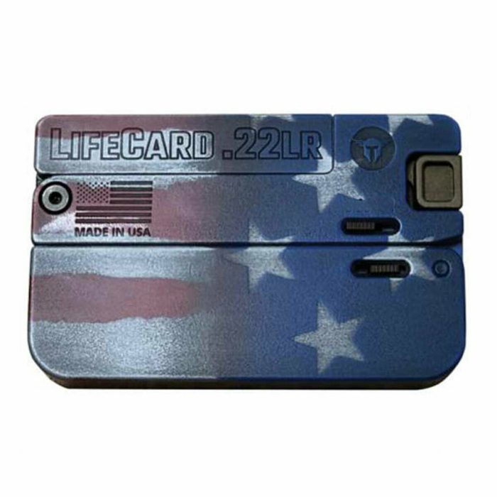 Trailblazer Lifecard 22 Long Rifle US Flag Pistol - 1 Round