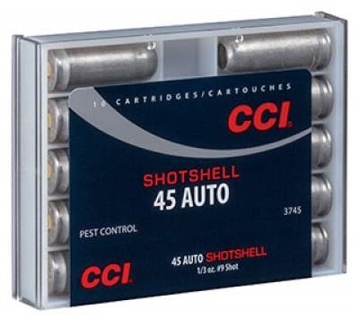 CCI Shotshell 45 ACP Ammo 120 Grain Lead Shot 200 rounds ...