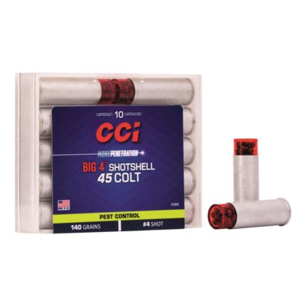 Colt CCI Big 4 Shotshell 45 Colt (Long Colt) Ammo 140 Gra...