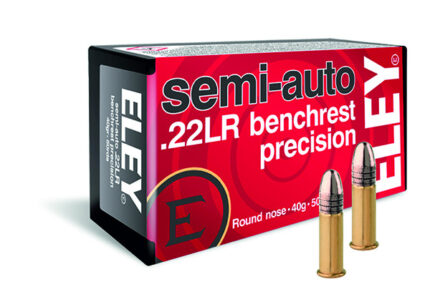 Eley Semi-Auto Benchrest Precision 22LR Ammo 40 Grain Rou...