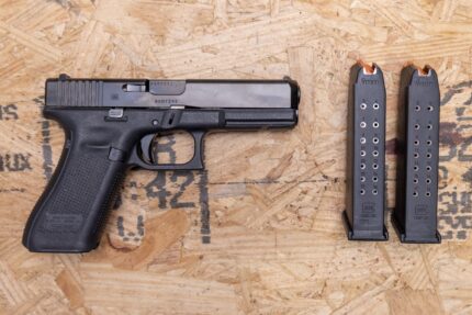 Glock 17 Gen5 9mm 17rd 4.49″ Pistol PA1750203 - 9mm