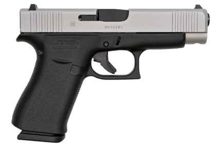 Glock 48 9mm 10rd 4.17″ Pistol Black/Silver PVD PA485SL20...