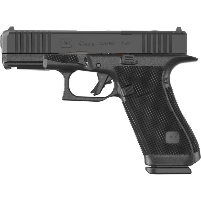 Glock 45 Gen 6 MOS 9mm 4.02" Barrel 17-Rounds - 9mm Glock 45 Gen 6 MOS 9mm 4.02" Barrel 17-Rounds - 9mm