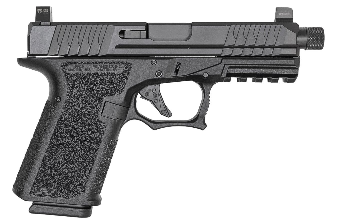 P80 Complete Pistol – PFC9 Threaded Barrel &amp; Night Sight