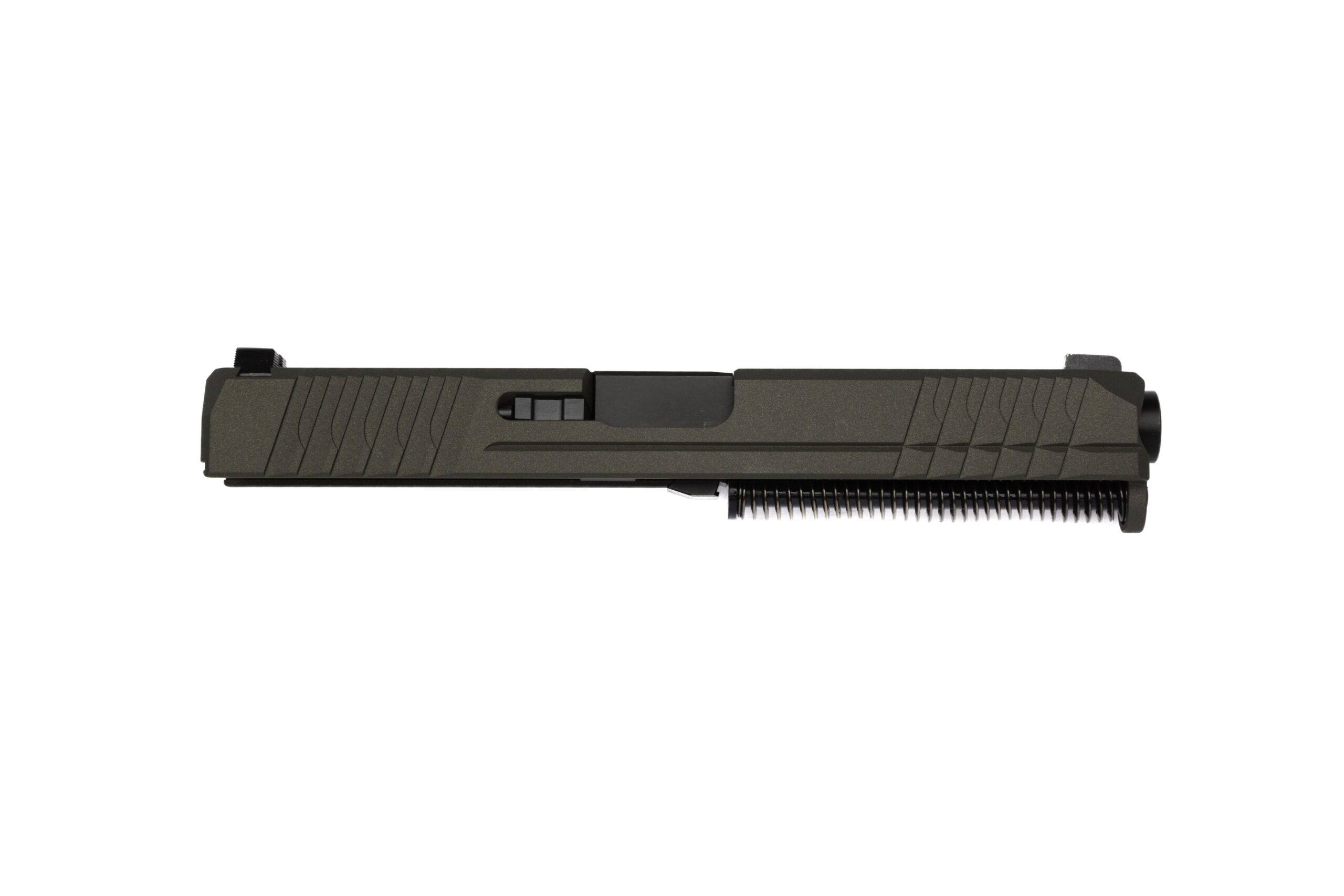 P80 Full Size Slide Assembly -PF940v2/PFS9 – OD Green - 9mm