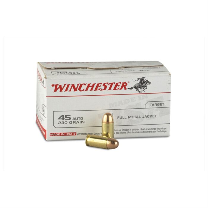 Winchester Ammunition .45ACP 230GR FMJ 200Rds - 45acp