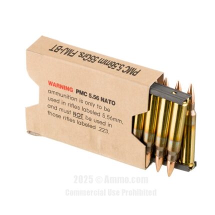 PMC Ammunition X-Tac Brass 556 Ammo 62-Grain 20-Rounds Li...