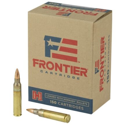 Hornady Frontier Brass .223 Rem 55-Grain 150-Rounds FMJ -...
