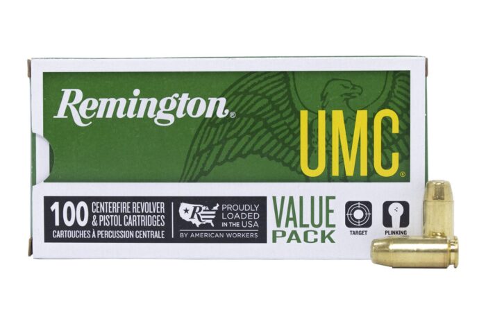 Remington UMC Ammo Brass .40 SW 180 Grain 250-Rounds FMJ ...